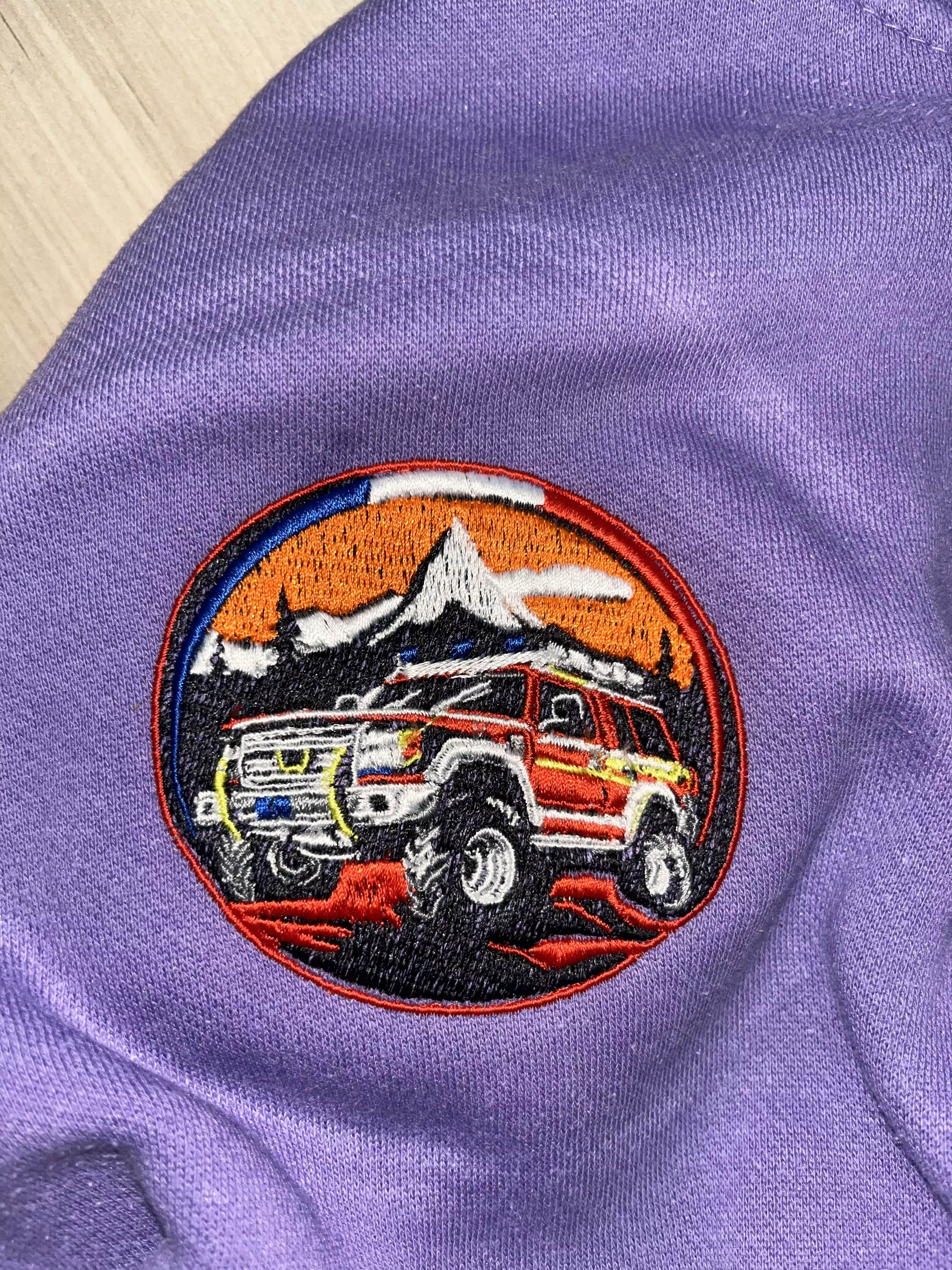 Broderie pull Sapeurs Pompiers